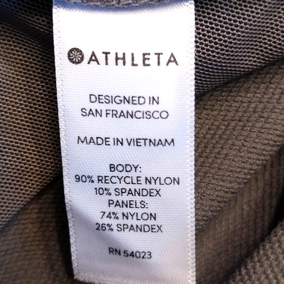 Athleta Women's Size 6 Headlands Hybrid Tight Pants Leggings DK Flagstone Gray - Picture 6 of 11